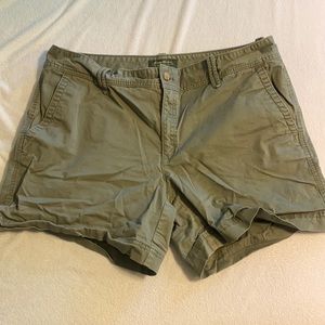 Olive Green EB Shorts